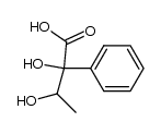 2,3-dihydroxy-2-phenylbutanoic acid结构式