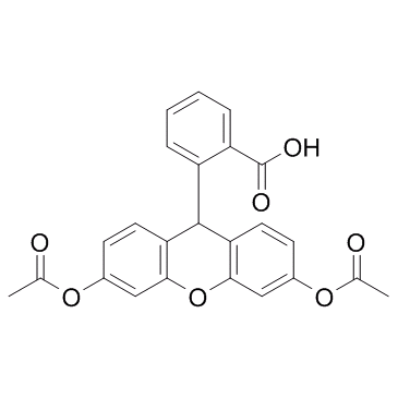 Dihydrofluorescein diacetate Structure