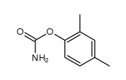 carbamic acid-(2,4-dimethyl-phenyl ester)结构式