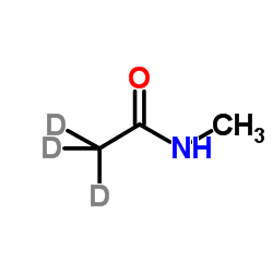 N-Methyl(2H3)acetamide Structure