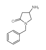 4-氨基-1-苄基吡咯烷-2-酮结构式