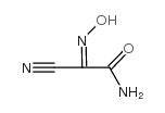 2-Cyano-2-oximinoacetamide Structure