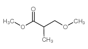 3-甲氧基异丁酸甲酯结构式
