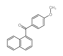 (4-methoxyphenyl)-naphthalen-1-yl-methanone结构式