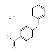 Iodonium, (4-nitrophenyl)phenyl-, bromide (9CI) Structure