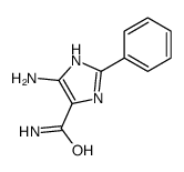 5-氨基-2-苯基-1H-咪唑-4-羧酰胺结构式