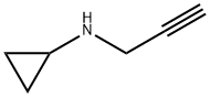 N-(丙-2-炔-1-基)环丙胺结构式