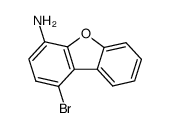 1-Bromo-4-dibenzofuranamine结构式