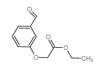 3-甲酰基苯氧基乙酸乙酯结构式