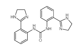 1,3-bis[2-(4,5-dihydro-1H-imidazol-2-yl)phenyl]urea结构式