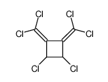 1,2-Dichloro-3,4-bis(dichloromethylene)cyclobutane结构式