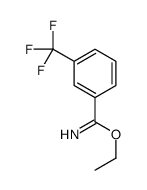 ethyl 3-(trifluoromethyl)benzenecarboximidate Structure
