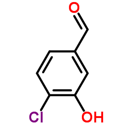 4-氯-3-羟基苯甲醛结构式