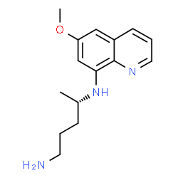 N-[(S)-4-Amino-1-methylbutyl]-6-methoxy-8-quinolinamine Structure