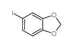 1-碘-3,4-亚甲基二氧苯结构式