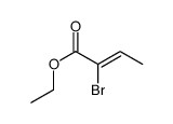 ethyl 2-bromobut-2-enoate结构式
