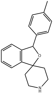 3-(p-Tolyl)spiro[isobenzofuran-1(3H),4'-piperidine]结构式