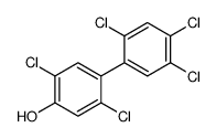 2,5-dichloro-4-(2,4,5-trichlorophenyl)phenol Structure