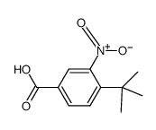 4-(tert-Butyl)-3-nitrobenzoic acid Structure