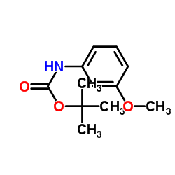 2-Methyl-2-propanyl (3-methoxyphenyl)carbamate Structure