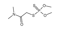 S-(Dimethylcarbamoylmethyl) O,O-Dimethyl Ester Phosphorodithioic Acid Structure