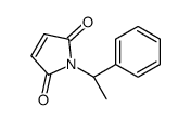 (S)-(-)-N-(1-苯基乙基)顺丁烯二酰亚胺结构式