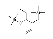 trimethyl-[4-(trimethylsilylmethyl)hex-5-en-3-yloxy]silane Structure