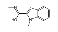 N,1-二甲基-1H-吲哚-2-羧酰胺结构式
