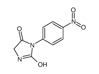 3-(4-nitrophenyl)imidazolidine-2,4-dione Structure