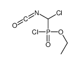 1-[chloro-[chloro(isocyanato)methyl]phosphoryl]oxyethane结构式