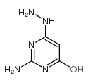 4(3H)-Pyrimidinone,2-amino-6-hydrazinyl- Structure