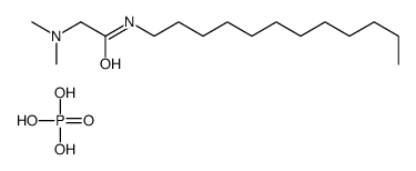 2-(dimethylamino)-N-dodecylacetamide,phosphoric acid结构式