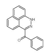 1,2-Ethanedione,1,2-diphenyl-, 1-(2-phenylhydrazone) Structure
