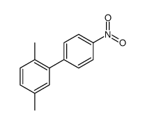 2,5-Dimethyl-4'-nitro-1,1'-biphenyl结构式