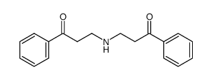 bis-(3-oxo-3-phenyl-propyl)-amine Structure