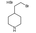 4-(2-Bromoethyl)piperidine Hydrobromide Structure