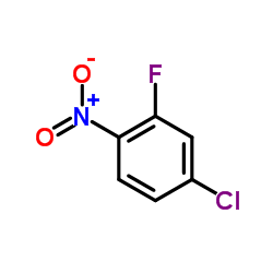 4-Chloro-2-fluoronitrobenzene Structure