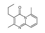 2,6-dimethyl-3-propylpyrido[1,2-a]pyrimidin-4-one结构式