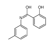 2-hydroxy-N-(3-methylphenyl)benzamide结构式