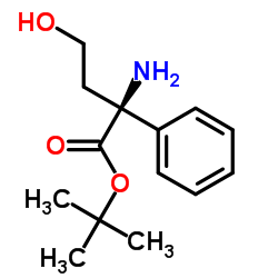 (S)-N-叔丁氧羰基-3-氨基-3-苯基丙-1-醇结构式