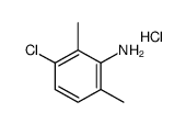 3-氯-2,6-二甲基苯胺盐酸结构式