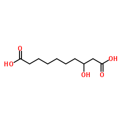 3-羟基癸二酸结构式