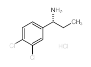 1-(3,4-dichlorophenyl)propan-1-amine,hydrochloride Structure