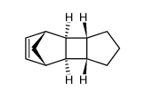 (1rH,2cH,3tH,7tH,8cH,9cH)Tetracyclo[7.2.1.02,8.03,7]dodec-10-en Structure