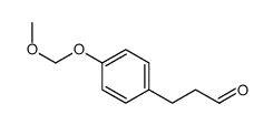 3-(4-(MethoxyMethoxy)phenyl)propanal结构式