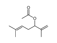 2,6-Dimethyl-1,5-heptadien-3-ol acetate结构式