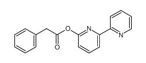 [2,2'-bipyridin]-6-yl 2-phenylacetate结构式