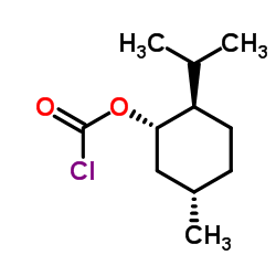(1S)-(+)-Menthyl chloroformate Structure
