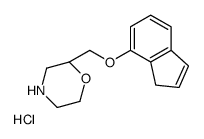 indeloxazine hydrochloride结构式