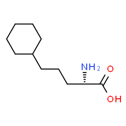 (S)-2-amino-5-cyclohexylpentanoicacid结构式